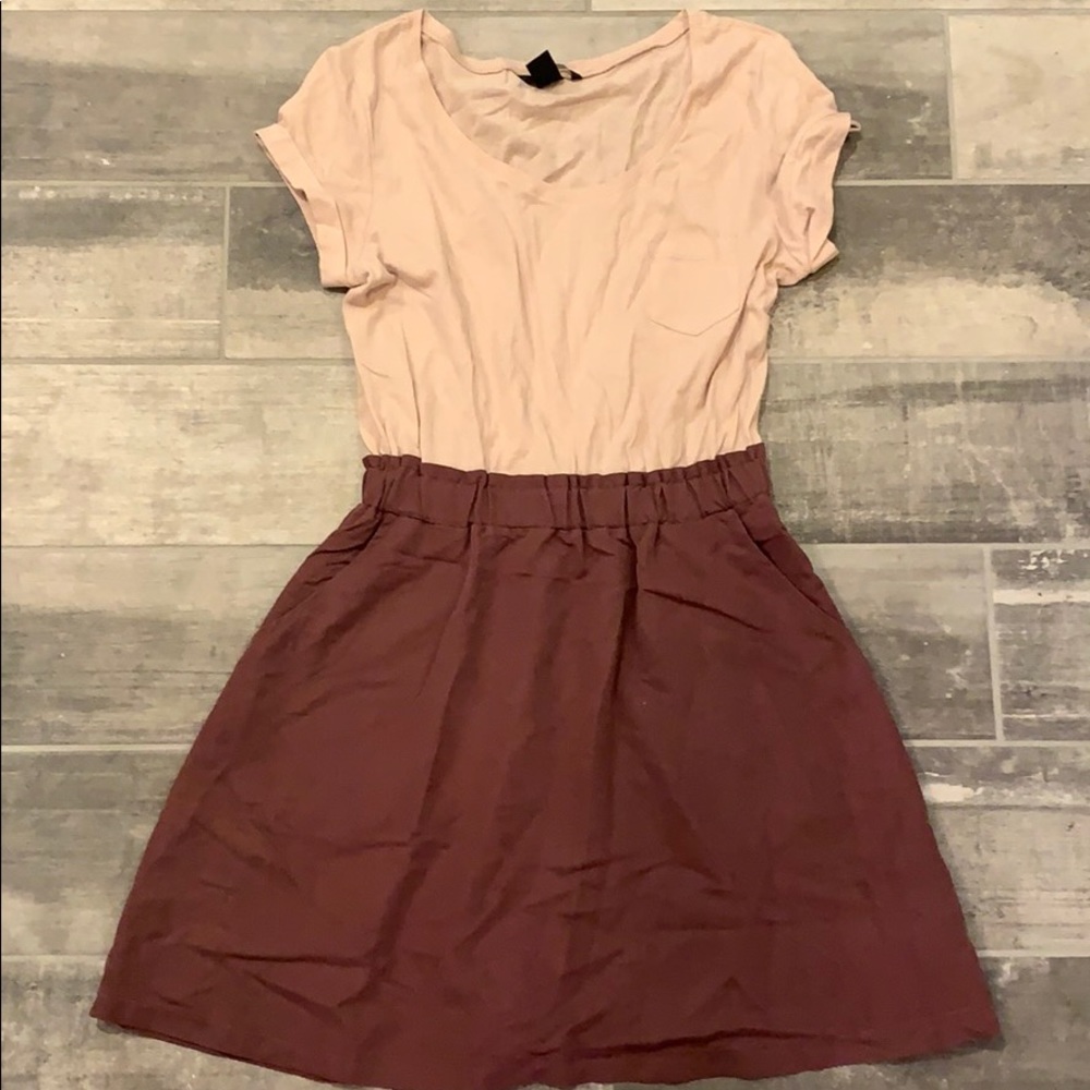 H and m dress with pockets